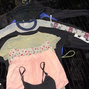 Victorias Secret/ VS PINK Bundle- Shorts, Tops, Windbreaker